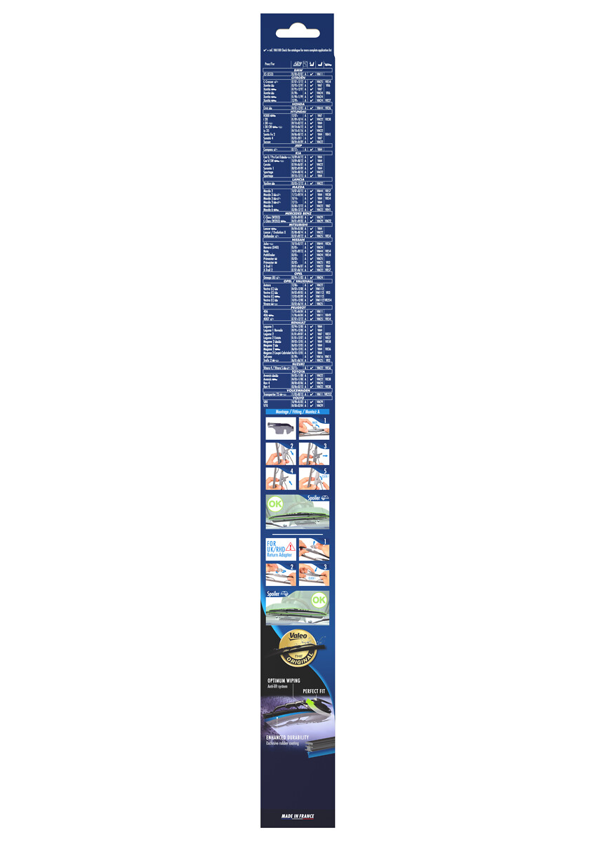 Lamela stergator VALEO 574158